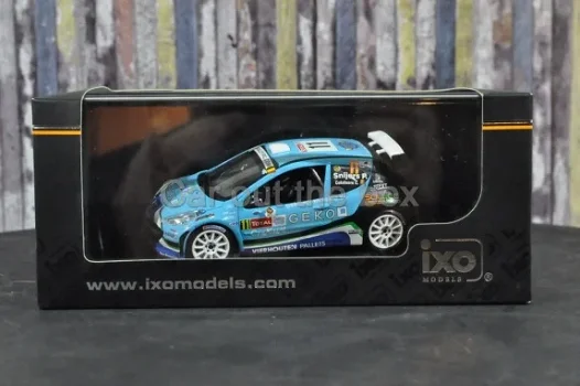 Peugeot 207 S2000 NO 11 P. Snijers Rally Ypres 2010 1:43 Ixo V090 - 4