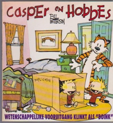 Casper en Hobbes 6 Wetenschappelijke vooruitgang klinkt als Boink - nr. 1