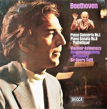 LP - Beethoven - Vladimir Ashkenazy, piano - Pianoconcert No. 1 - 0