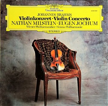 LP - Brahms Nathan Milstein - 0