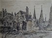 afbraak Huizen Delft - Arie Westmaas 1904-1985 - 3 - Thumbnail