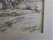 afbraak Huizen Delft - Arie Westmaas 1904-1985 - 4 - Thumbnail