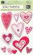 SALE NIEUW Valentine Heart Adhesive Chipboard van K&Company. - 1 - Thumbnail