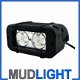 MUDLIGHT Heavy duty led light bar / verstraler, Cree xm-l2 20 watt 20W 2100 lumen. - 1 - Thumbnail