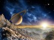 Universe VLIESbehang XL, Ruimtevaart fotobehang, Planeten behang *Muurdeco4kids - 2 - Thumbnail