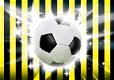 Voetbal fotobehang blauw, diverse afmetingen *Muurdeco4kids - 3 - Thumbnail