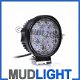 27 Watt breedstraler, werkverlichting, werklamp, rond model. - 1 - Thumbnail