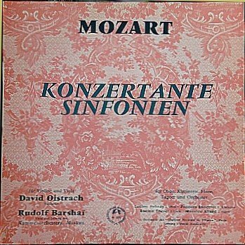 LP - Mozart Konzertante Sinfonien - 0