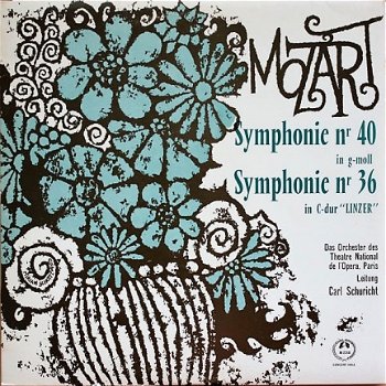 LP - Mozart Symphonie nr. 40 en 36 - 0