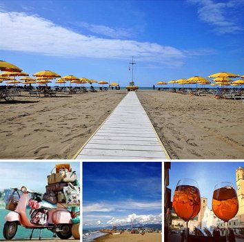 Camping Paradiso | Stacaravan Chalet aan zee | Toscane | Viareggio | Italie - 7
