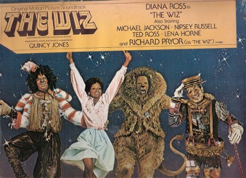 The Wiz - Original Motion Picture Soundtrack [SEALED} Motown LP Diana Ross & Michael Jackson - 1
