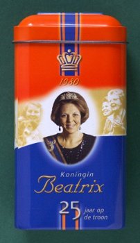 Blik De Ruijter - 25 jaar Koningin Beatrix - 1
