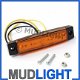 MUDLIGHT LED markeringsverlichting, zijmarkering, oranje / ambergeel. - 1 - Thumbnail