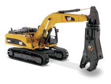 Cat 330D L Hydraulic Excavator met Schaar 1:50 Diecast Masters