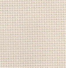 Coupon Zweigart Aida 14 Count Ecru 39 x 30cm