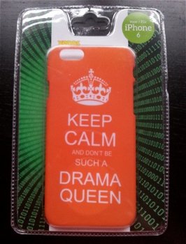 Keep calm and don't be such a drama queen voor de iPhone6 - 1