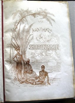 Les Habitants de Suriname 1884 Prince Roland Napoleon - 2