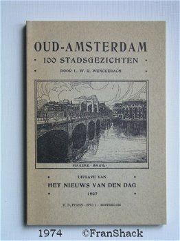 [1974] Oud-Amsterdam*100 Stadsgezichten*, Wenckebach, Pfann - 1