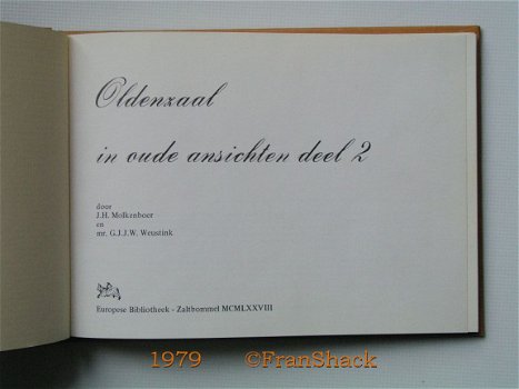 [1978] Oldenzaal in oude ansichten deel 2, Molkenboer e.a., Eu-Bibliotheek - 2