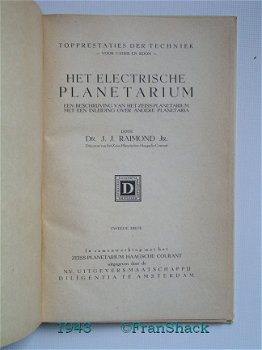 [1943] Het elektrische planetarium, Raimond, Jr., Diligentia. - 2