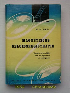 [1959] Magnetische geluidsregistratie, Snel, Philips