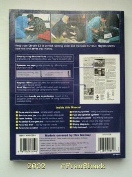 [2002] Citroen ZX 1991 to 1998 Petrol, Service and Repair Manual, Haynes - 5