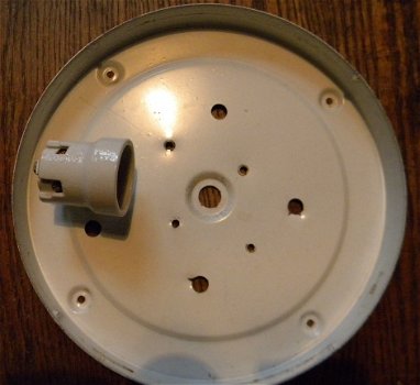 Oude plafondlamp ca 1960. - 4