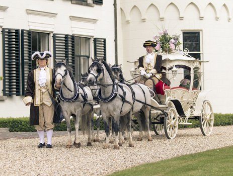 cinderella koets te huur voor communie - 6