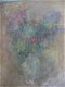 Bloemen in vaas 100x90 - Hessel de Boer 1921-2003 - 2 - Thumbnail