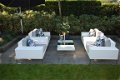 Lounge stoel lounche fauteuil set zetel tuin terras wit aanbieding. - 1 - Thumbnail