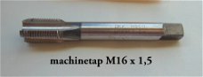 Machinetap Metrisch Fijn M 16 x 1,5