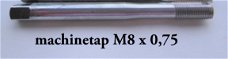 Metrisch Fijn Machinetap M 8 x 0,75