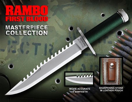 First Blood Replica Rambo Knife - 1