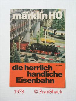 [1976] Folder: Märklin H0 Die herrliche handliche Eisenbahn, Märklin - 1