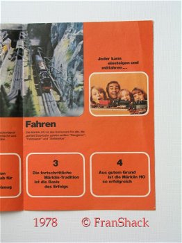 [1976] Folder: Märklin H0 Die herrliche handliche Eisenbahn, Märklin - 2