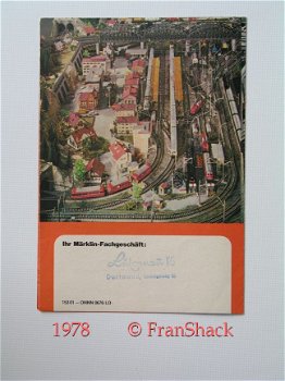 [1976] Folder: Märklin H0 Die herrliche handliche Eisenbahn, Märklin - 3