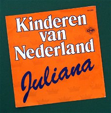 7"-Single Kinderen van Nederland - Juliana
