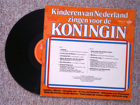 Elpee Kinderen van Nederland zingen voor de Koningin - 2