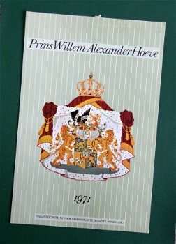 Kalender Prins Willem-Alexander Hoeve 1971 - 1
