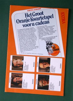 Groot Oranje Kwartetspel - 10 jaar Vorsten XX - 1
