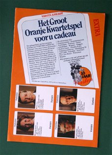 Groot Oranje Kwartetspel - 10 jaar Vorsten XX