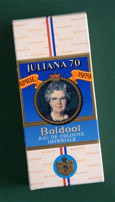 Juliana 70 - 30 april 1979 - Boldoot Eau de Cologne Imperiale