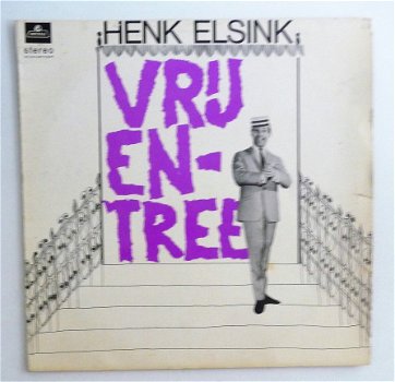 LP Cabaret: Henk Elsink - Vrij Entree (Imperial, 1968) - 1