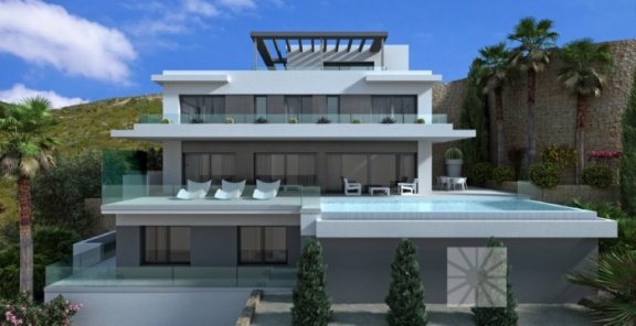 Luxe villa met panoramisch zeezicht Costa Blanca - 1