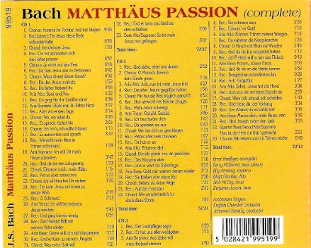 BACH - Matthäus Passion - Ambrosian singers - 1