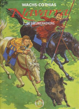 Navarra 2 De leeuwenkoning hardcover - 0