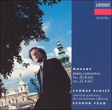 Andras Schiff - Mozart Klavierkonz. Nos. 21 & 20 Salzburg Mozarteum Camerata Academica  (CD)