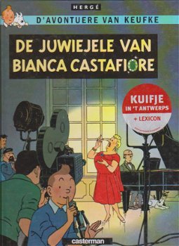 Keufke De juwiejele van Bianca Castafiore Kuifje in het antwerps hardcover - 1