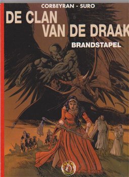 De clan van de draak Brandstapel - 0