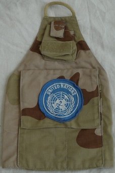 Schouderband / Armband / Armlet, UN - VN, Desert Uitvoering, Koninklijke Landmacht, 1992.(Nr.1)